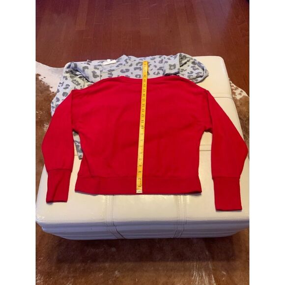 Bundle- 2 PINK ROSE Fleece‎ Tops size Small - Picture 4 of 7